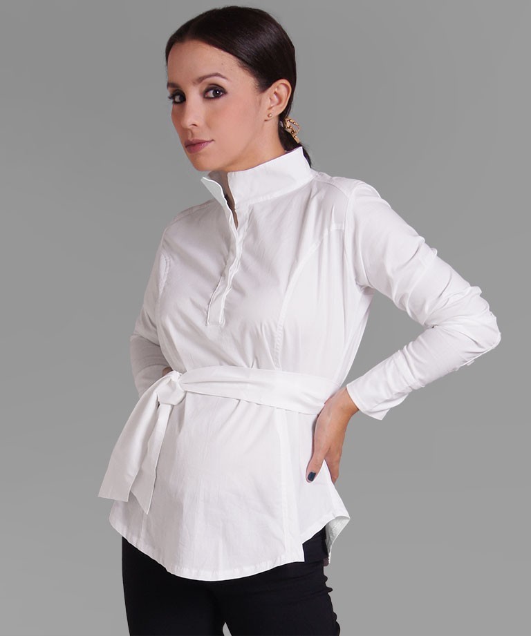 CAMISA CUELLO MAO camisa cuello mao: